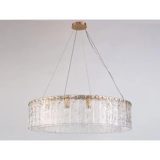 Подвесной светильник NEWPORT 10826+4/S brass М0064803