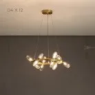 Кольцевые люстры и светильники SELMER 12 ламп Lampatron selmer-12 7656-21416