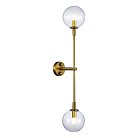 Бра ST Luce SL1506.201.02 Золотистый/Прозрачный G9 2*5W Chieti