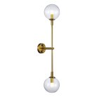 Бра ST Luce SL1506.201.02 Золотистый/Прозрачный G9 2*5W Chieti