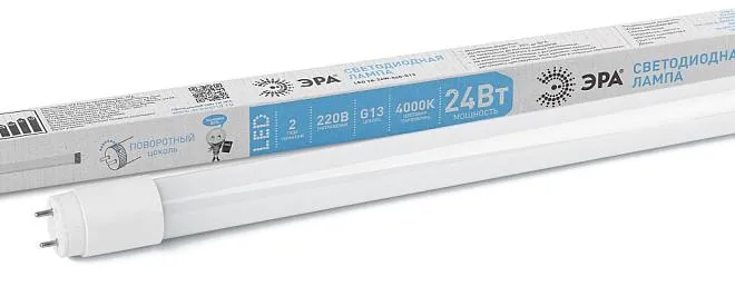 Лампочка светодиодная ЭРА LED T8-24W-840-G13-1500mm