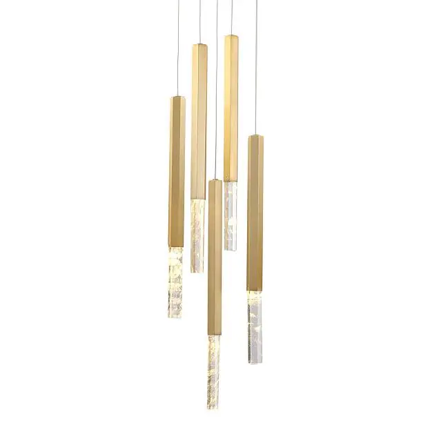 Подвесной светильник Delight Collection MD7747-5A brass Vita Подвесной светильник Delight Collection MD7747-5A brass Vita