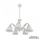 Люстра подвесная Arte Milano 340837/5 WT+G AM340837