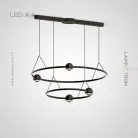 Кольцевые люстры и светильники OCTAVIUS 4 лампы Lampatron 7507-20907