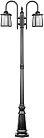 Наземный фонарь Oasis Light 27369A 10 Bl FRANKFURT I