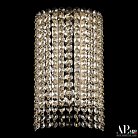 Бра светодиодные хрустальные APL LED SH500.B5.16-27.A.Gd.3000 Sicilia