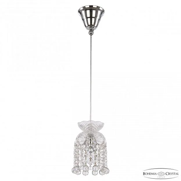 Подвесной светильник с хрусталём Bohemia Ivele Crystal 14781P/11 Ni Balls