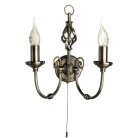 Светильник Настенный Arte Lamp A8392AP-2AB ZANZIBAR