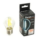 Лампа светодиодная Шарик E27 1320LM 8W 175-265V 6400K Feron 51255 LB-170 LB-1708