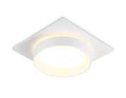 Встраиваемый светильник Ambrella light TN6709 WH белый IP44 GX53 max 15W 105*105*45