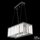 Люстра светодиодная хрустальная APL LED SH11.57.A.Ni.4000 Sicilia