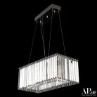 Люстра светодиодная хрустальная APL LED SH11.57.A.Ni.4000 Sicilia