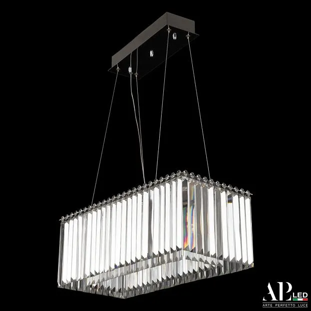 Люстра светодиодная хрустальная APL LED SH11.57.A.Ni.4000 Sicilia Люстра светодиодная хрустальная APL LED SH11.57.A.Ni.4000 Sicilia