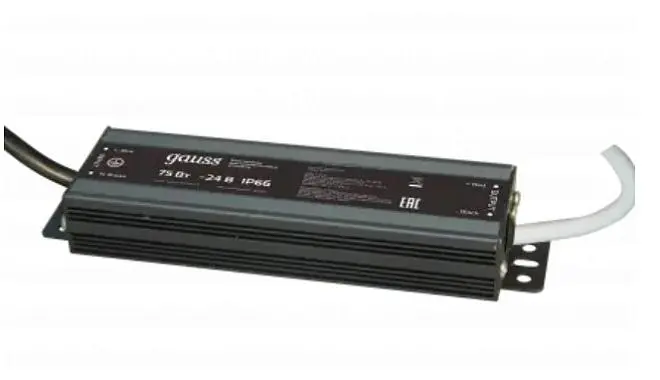 Блок питания Gauss 202022075 75W 24V IP66