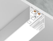 Алюминиевый профиль накладной/подвесной Ambrella light GP2500WH Profile System