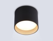 Потолочный светильник Ambrella light TN5306 BK/GD черный/золото GX53 max 15W D83*65