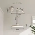 Подвесной светильник DENVER Белый + Белый Lampatron 8177-22379