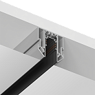Встраиваемый в натяжной потолок шинопровод 2,5м Ledron АВД-5933 (5356) Black