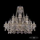 Люстра хрустальная Bohemia 1411/20+5+5/400 G M801