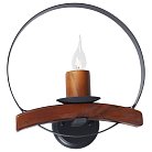 светильник настенный, E14, 40W Velante 591-701-01 Деревянный стиль