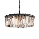 Люстра Delight Collection KR0387P-10B black/clear 1920s Odeon