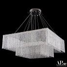 Люстра светодиодная хрустальная APL LED SH04.86.2D.A.Ni.4000 Sicilia