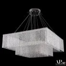 Люстра светодиодная хрустальная APL LED SH04.86.2D.A.Ni.4000 Sicilia