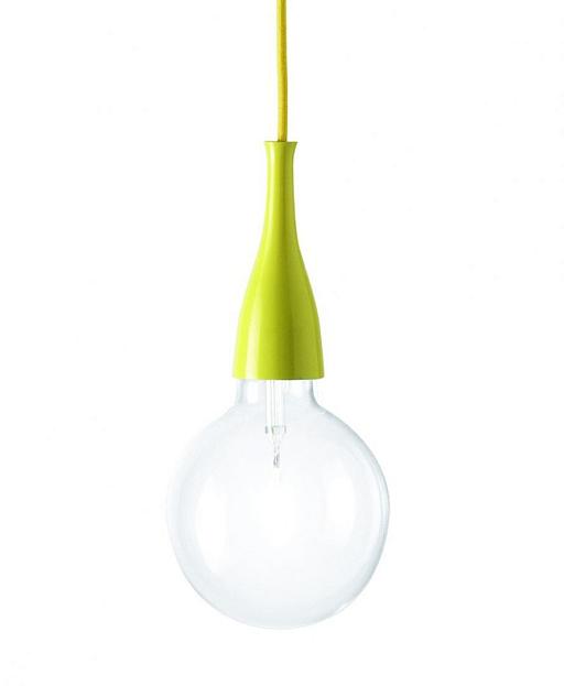 Подвесной светильник Ideal Lux 063621 MINIMAL SP1 GIALLO