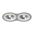 Встраиваемый светильник Lightstar i9290606 INTERO 111 Double ROUND