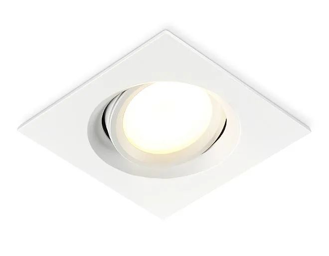 Встраиваемый светильник Ambrella light TN1143 WH белый IP44 GU5.3 95*95*38