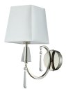 Бра Crystal Lux Marsela AP1 Nickel