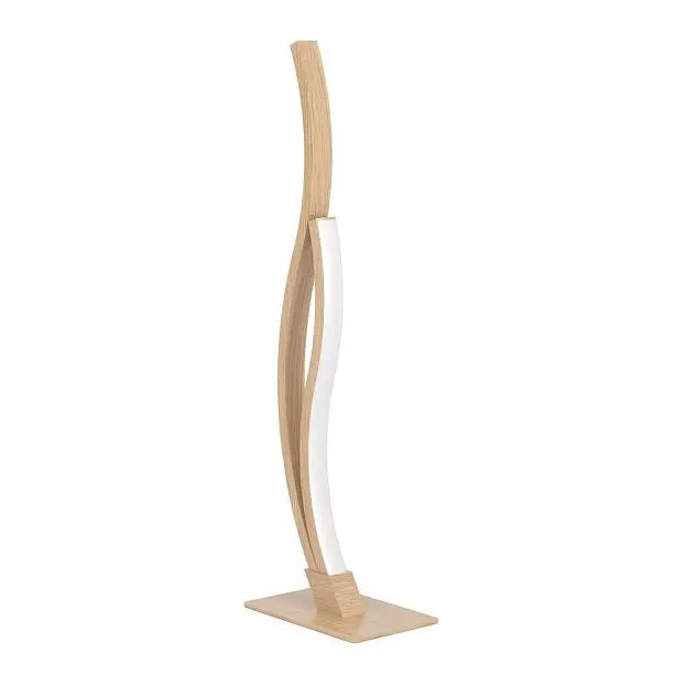 Настольная лампа 12W(LED), сталь, пластик, коричн/ пластик, белый, 4000K, 1500lm Eglo 901213 GRISOLIA