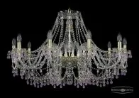 Люстра хрустальная Bohemia 1410/10/360 G V7010 1410 Gold