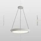 Подвесной светильник SOLVE Размер M. Цвет Белый Lampatron 3635-9004