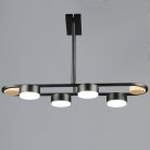 Потолочная люстра Reluce 02760-0.3-04 BK+WOOD GX53