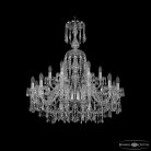 Подвесная люстра Bohemia 1403/12+6/300/XL-95 Ni