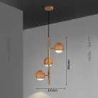 Подвесной светильник NARVE Светлое дерево Lampatron narve-lightwood 8916-25227