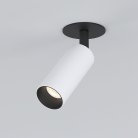 Встраиваемый светильник Elektrostandard 25039/LED белый/черный Diffe a058220
