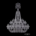 Люстра хрустальная Bohemia 1410/24+12+6/460/XL-175/2d Ni V0300