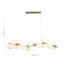 Светильник подвесной Латунь/Белый G9 16*5W 4000K ST Luce SL1519.303.16 SWEVEN