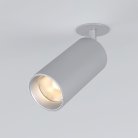 Встраиваемый светильник Elektrostandard 25066/LED серебряный Diffe a058212