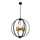 Подвесная люстра Arte Lamp A7013SP-6BK Castula