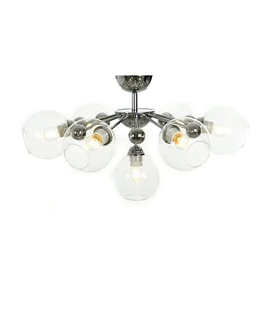 Потолочная люстра Lumina Deco LDP 8040-7 CHR+PR Devoli Потолочная люстра Lumina Deco LDP 8040-7 CHR+PR Devoli