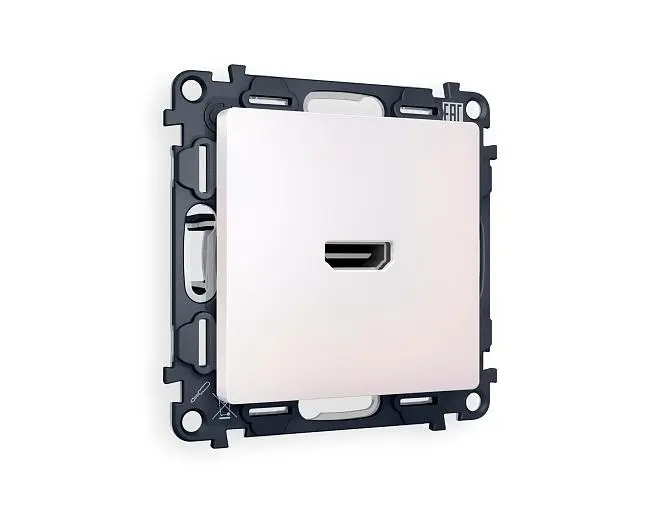 Комплект механизма розетки HDMI Ambrella Volt MA214010 QUANT Комплект механизма розетки HDMI Ambrella Volt MA214010 QUANT