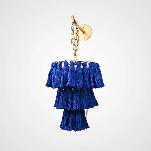 Настенный Светильник Tassel Wall Синий ImperiumLoft 268534-26 Настенный Светильник Tassel Wall Синий ImperiumLoft 268534-26