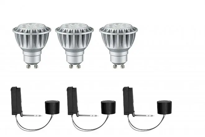 Комплект ламп Paulmann 92795 2Easy EBL Basis-Set LED 3x7W GU10