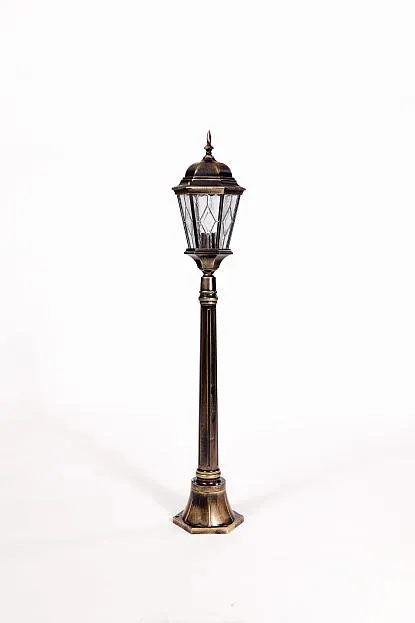 Наземный фонарь Oasis Light 91407M Gb ромб ASTORIA 2M