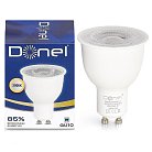 Светодиодная лампа 9Вт, MR16, 220В, GU10, 3000K, 675Лм, Ra>80, 60°, D50хH65мм Donel DN03003W9GU10 DN03