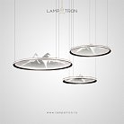 Кольцевые люстры и светильники OSMO Lampatron 8667-24216