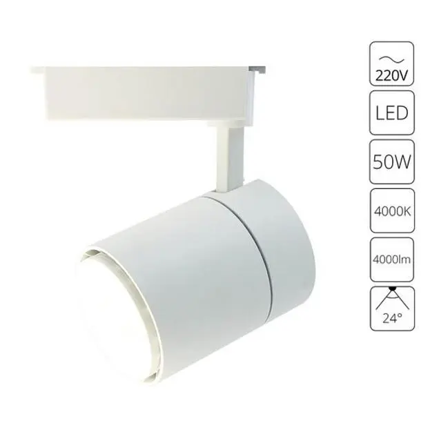 Трековый светильник Arte Lamp A5750PL-1WH ATTENTO Трековый светильник Arte Lamp A5750PL-1WH ATTENTO
